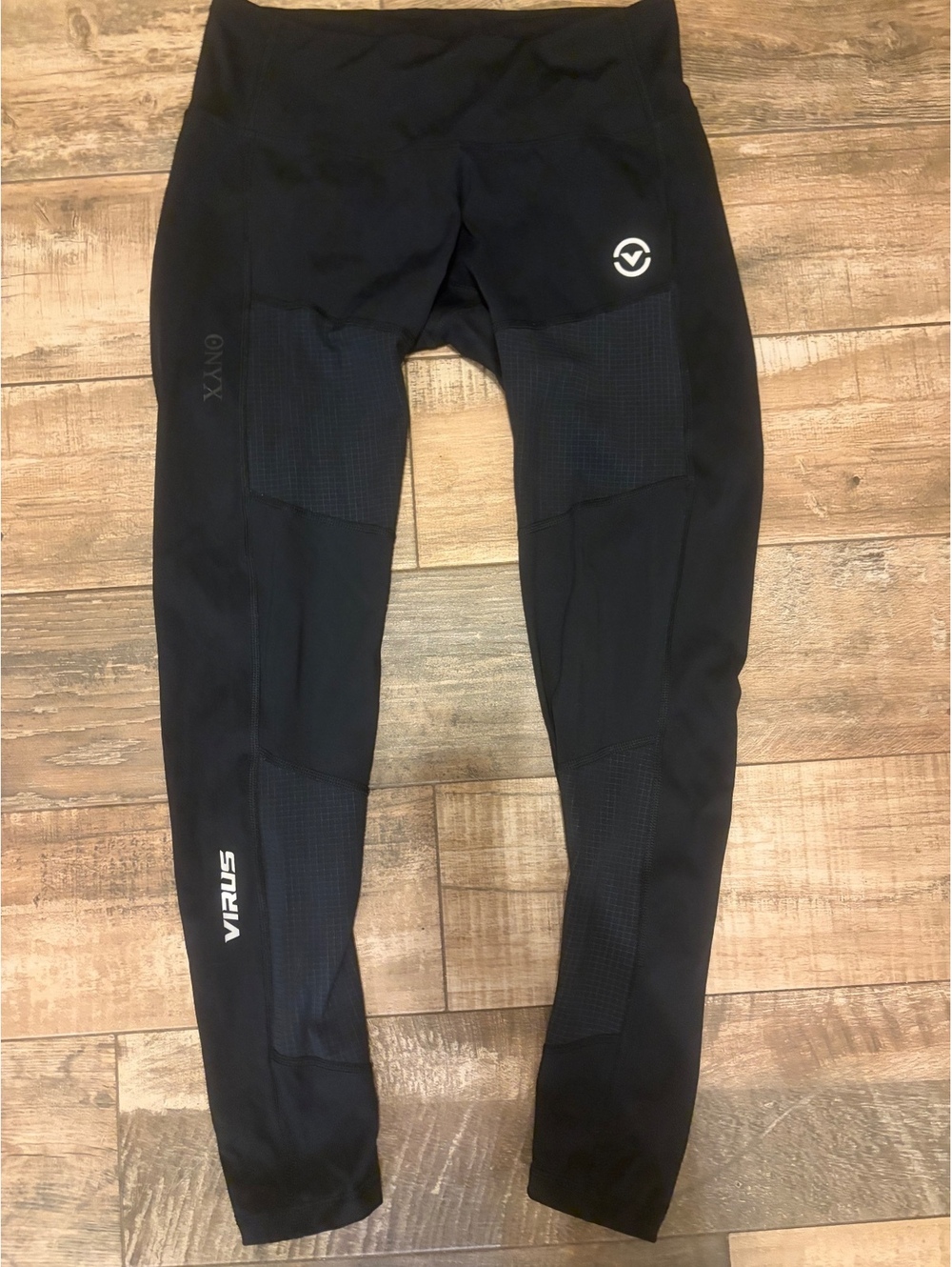 Virus Performance Elite Series Compression Leggings Adjustable Waist Size Medium